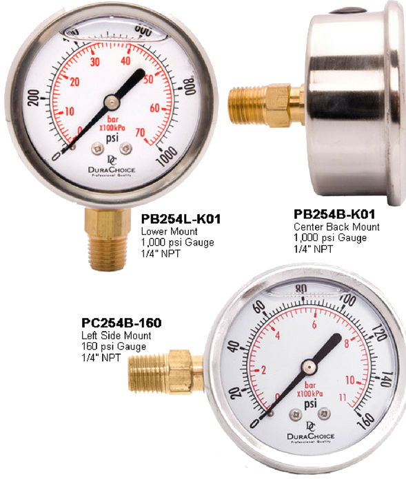 What Style of Pressure Gauge Connection Works Best?